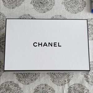 Chanel White Box 9 inches by 5.5